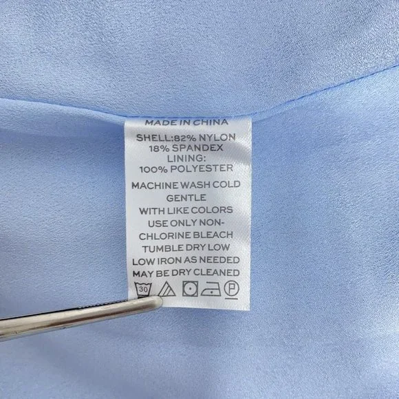 NWT HILL HOUSE HOME Small Pandora Tulle Midi Skirt Baby Blue Elastic Waist $250